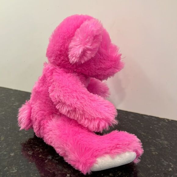Hershey’s 11” Bubble Yum Teddy Bear Pink Stuffed Plush Animal Toy Play Doll - Picture 6 of 9